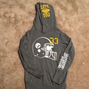 Pink Steelers Hoodie
